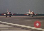 Standbild Flugzeuge TA 4JS Beeville Texas Naval Air Station Chase Field USA, 1982, aus Sekunde 14 historischem Filmmaterial Videoclip 65675052108
