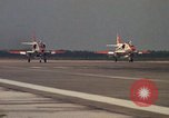 Standbild Flugzeuge TA 4JS Beeville Texas Naval Air Station Chase Field USA, 1982, aus Sekunde 15 historischem Filmmaterial Videoclip 65675052108
