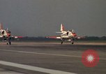 Standbild Flugzeuge TA 4JS Beeville Texas Naval Air Station Chase Field USA, 1982, aus Sekunde 26 historischem Filmmaterial Videoclip 65675052108