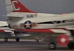 Standbild Flugzeuge TA 4JS Beeville Texas Naval Air Station Chase Field USA, 1982, aus Sekunde 32 historischem Filmmaterial Videoclip 65675052108