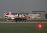Standbild Flugzeuge TA 4JS Beeville Texas Naval Air Station Chase Field USA, 1982, aus Sekunde 17 historischem Filmmaterial Videoclip 65675052109