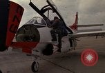 Standbild Flugzeuge T 2C Beeville Texas Naval Air Station Chase Field USA, 1982, aus Sekunde 12 historischem Filmmaterial Videoclip 65675052112