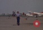 Image of aircraft T-2C Beeville Texas Naval Air Station Chase Field USA, 1982, second 9 stock footage video 65675052113