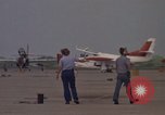 Image of aircraft T-2C Beeville Texas Naval Air Station Chase Field USA, 1982, second 20 stock footage video 65675052113
