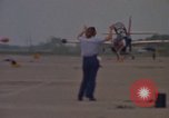 Image of aircraft T-2C Beeville Texas Naval Air Station Chase Field USA, 1982, second 26 stock footage video 65675052113