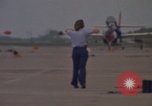 Image of aircraft T-2C Beeville Texas Naval Air Station Chase Field USA, 1982, second 30 stock footage video 65675052113