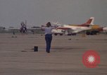 Image of aircraft T-2C Beeville Texas Naval Air Station Chase Field USA, 1982, second 44 stock footage video 65675052113