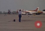 Image of aircraft T-2C Beeville Texas Naval Air Station Chase Field USA, 1982, second 48 stock footage video 65675052113