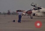 Image of aircraft T-2C Beeville Texas Naval Air Station Chase Field USA, 1982, second 51 stock footage video 65675052113
