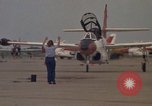 Image of aircraft T-2C Beeville Texas Naval Air Station Chase Field USA, 1982, second 54 stock footage video 65675052113