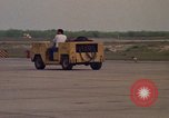 Image of aircraft T-2C Beeville Texas Naval Air Station Chase Field USA, 1982, second 4 stock footage video 65675052114
