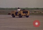 Image of aircraft T-2C Beeville Texas Naval Air Station Chase Field USA, 1982, second 8 stock footage video 65675052114