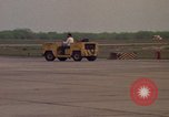 Image of aircraft T-2C Beeville Texas Naval Air Station Chase Field USA, 1982, second 18 stock footage video 65675052114