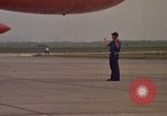 Image of aircraft T-2C Beeville Texas Naval Air Station Chase Field USA, 1982, second 28 stock footage video 65675052114