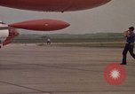 Image of aircraft T-2C Beeville Texas Naval Air Station Chase Field USA, 1982, second 32 stock footage video 65675052114