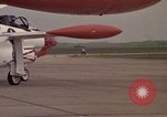 Image of aircraft T-2C Beeville Texas Naval Air Station Chase Field USA, 1982, second 34 stock footage video 65675052114