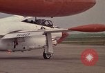 Image of aircraft T-2C Beeville Texas Naval Air Station Chase Field USA, 1982, second 38 stock footage video 65675052114