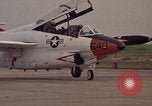 Image of aircraft T-2C Beeville Texas Naval Air Station Chase Field USA, 1982, second 48 stock footage video 65675052114