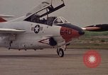 Image of aircraft T-2C Beeville Texas Naval Air Station Chase Field USA, 1982, second 49 stock footage video 65675052114