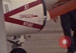 Image of aircraft T-2C Beeville Texas Naval Air Station Chase Field USA, 1982, second 14 stock footage video 65675052115