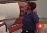 Image of aircraft T-2C Beeville Texas Naval Air Station Chase Field USA, 1982, second 29 stock footage video 65675052115