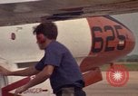 Image of aircraft T-2C Beeville Texas Naval Air Station Chase Field USA, 1982, second 30 stock footage video 65675052115