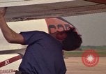 Image of aircraft T-2C Beeville Texas Naval Air Station Chase Field USA, 1982, second 39 stock footage video 65675052115