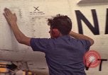 Image of aircraft T-2C Beeville Texas Naval Air Station Chase Field USA, 1982, second 44 stock footage video 65675052115