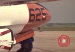 Image of aircraft T-2C Beeville Texas Naval Air Station Chase Field USA, 1982, second 60 stock footage video 65675052115