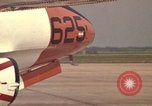 Image of aircraft T-2C Beeville Texas Naval Air Station Chase Field USA, 1982, second 61 stock footage video 65675052115