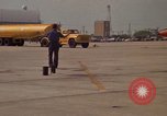 Image of aircraft T-2C Beeville Texas Naval Air Station Chase Field USA, 1982, second 4 stock footage video 65675052116