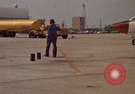 Image of aircraft T-2C Beeville Texas Naval Air Station Chase Field USA, 1982, second 5 stock footage video 65675052116