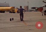 Image of aircraft T-2C Beeville Texas Naval Air Station Chase Field USA, 1982, second 7 stock footage video 65675052116