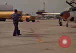 Image of aircraft T-2C Beeville Texas Naval Air Station Chase Field USA, 1982, second 9 stock footage video 65675052116