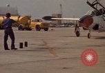 Image of aircraft T-2C Beeville Texas Naval Air Station Chase Field USA, 1982, second 10 stock footage video 65675052116