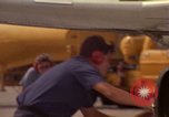 Image of aircraft T-2C Beeville Texas Naval Air Station Chase Field USA, 1982, second 34 stock footage video 65675052116