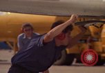 Image of aircraft T-2C Beeville Texas Naval Air Station Chase Field USA, 1982, second 36 stock footage video 65675052116