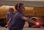 Image of aircraft T-2C Beeville Texas Naval Air Station Chase Field USA, 1982, second 37 stock footage video 65675052116