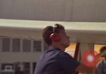 Image of aircraft T-2C Beeville Texas Naval Air Station Chase Field USA, 1982, second 40 stock footage video 65675052116