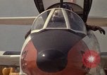 Image of aircraft T-2C Beeville Texas Naval Air Station Chase Field USA, 1982, second 52 stock footage video 65675052116