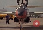 Image of aircraft T-2C Beeville Texas Naval Air Station Chase Field USA, 1982, second 55 stock footage video 65675052116