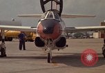 Image of aircraft T-2C Beeville Texas Naval Air Station Chase Field USA, 1982, second 56 stock footage video 65675052116