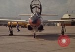 Image of aircraft T-2C Beeville Texas Naval Air Station Chase Field USA, 1982, second 58 stock footage video 65675052116