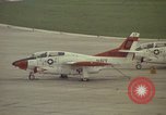 Image of aircraft T-2Cs Beeville Texas Naval Air Station Chase Field USA, 1982, second 23 stock footage video 65675052117