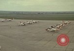 Image of aircraft T-2Cs Beeville Texas Naval Air Station Chase Field USA, 1982, second 29 stock footage video 65675052117