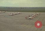 Image of aircraft T-2Cs Beeville Texas Naval Air Station Chase Field USA, 1982, second 31 stock footage video 65675052117