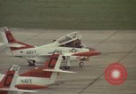 Image of aircraft T-2Cs Beeville Texas Naval Air Station Chase Field USA, 1982, second 36 stock footage video 65675052117