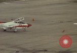 Image of aircraft T-2Cs Beeville Texas Naval Air Station Chase Field USA, 1982, second 62 stock footage video 65675052117