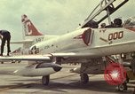 Image of aircraft TA-4J Beeville Texas Naval Air Station Chase Field USA, 1982, second 10 stock footage video 65675052118