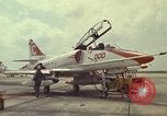 Image of aircraft TA-4J Beeville Texas Naval Air Station Chase Field USA, 1982, second 18 stock footage video 65675052118